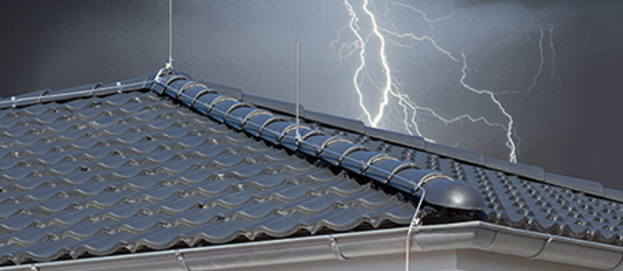 Äußerer Blitzschutz bei Reif Elektroinstallationen in Großen Buseck