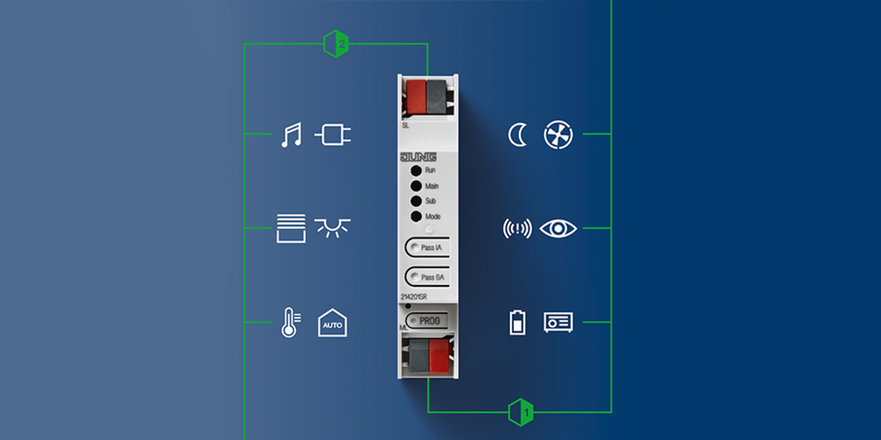 KNX Bereichs- und Linienkoppler bei Reif Elektroinstallationen in Großen Buseck