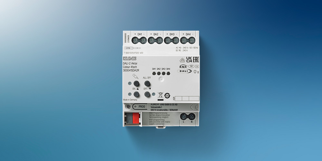 KNX DALI 2 Gateway Colour bei Reif Elektroinstallationen in Großen Buseck